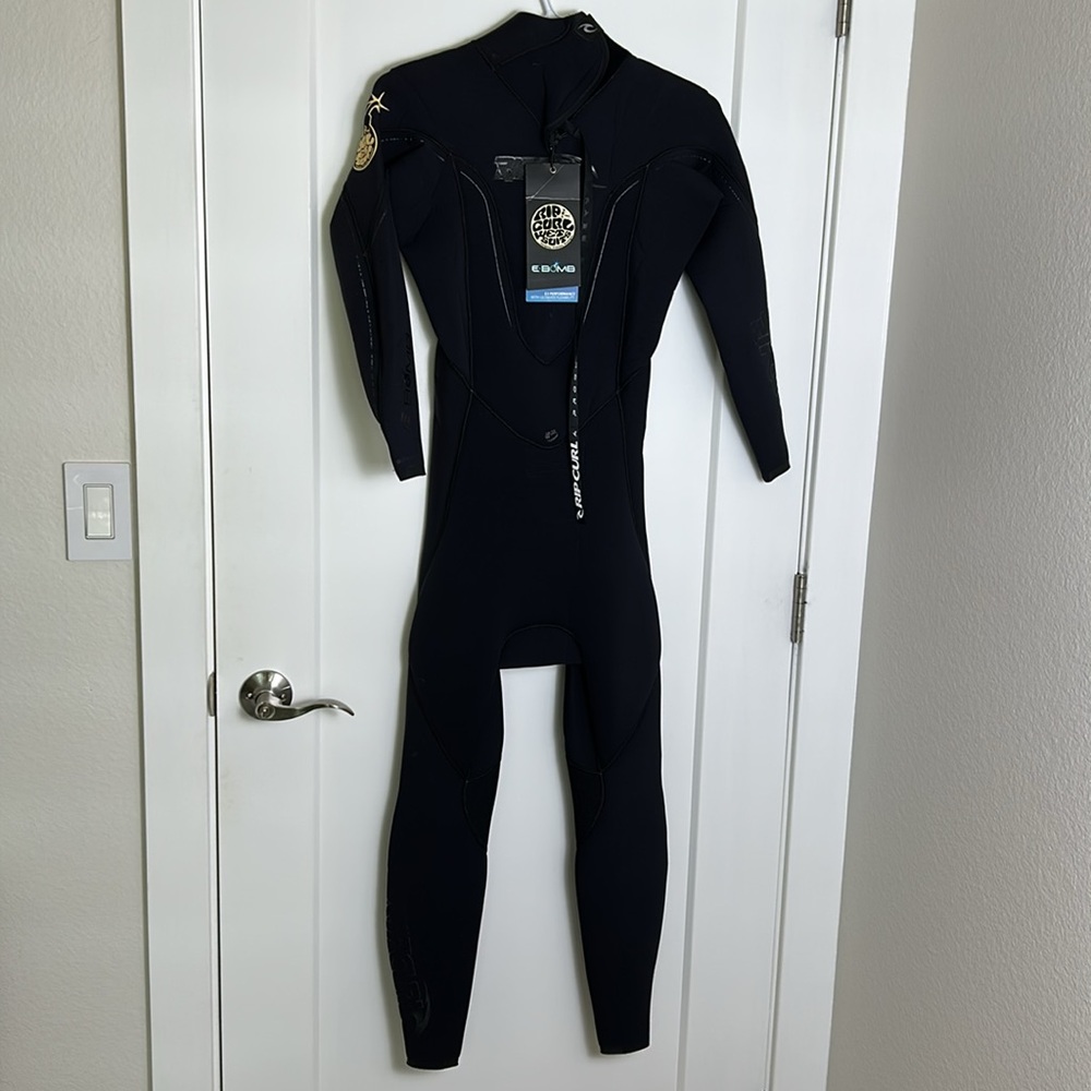 Rip Curl Men's Full-Length Black Wetsuit